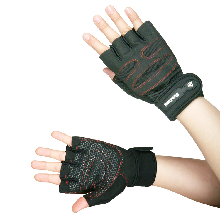 Wholesale Half finger cycling gloves Gym Fitness Gloves for Men and Women