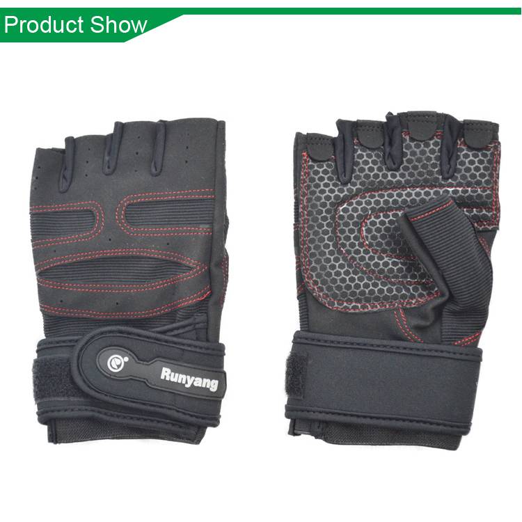 Wholesale Half finger cycling gloves Gym Fitness Gloves for Men and Women