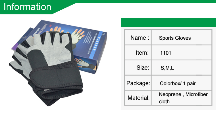 Fashion leather fitness gloves, Light Weight Fingerless Powerlifting Fingerless Gym Gloves for Exercise, Fitness, Training, Cycling