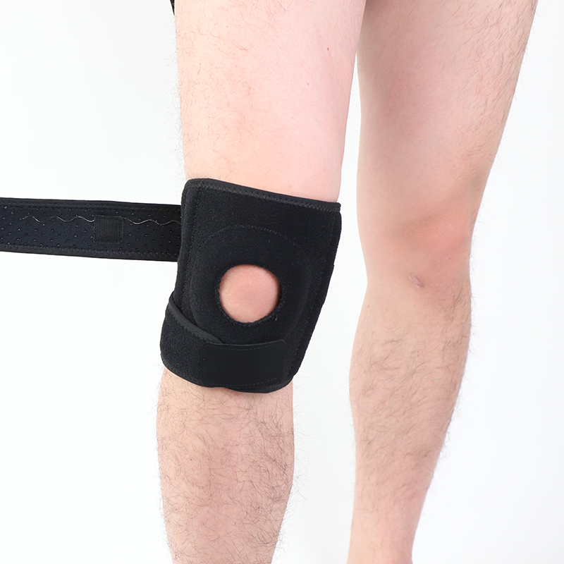 Pair Magic Neoprene Knee Support Arthritis Relief Wrap PATELLA PAIN Strap Brace 
