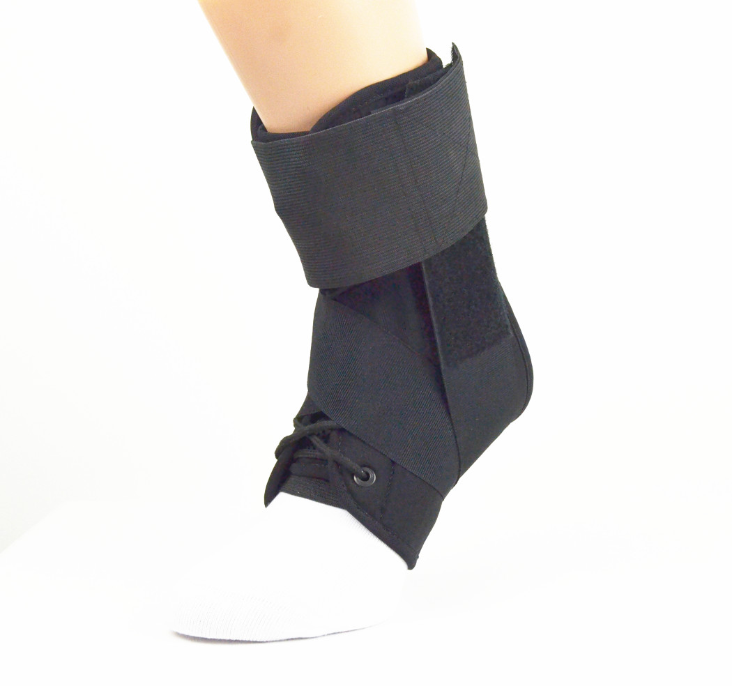 Orthopedic Ankle Brace, Lace up adjustable ankle brace – for Running, Basketball, Injury Recovery, Wholesale & OEM  6143