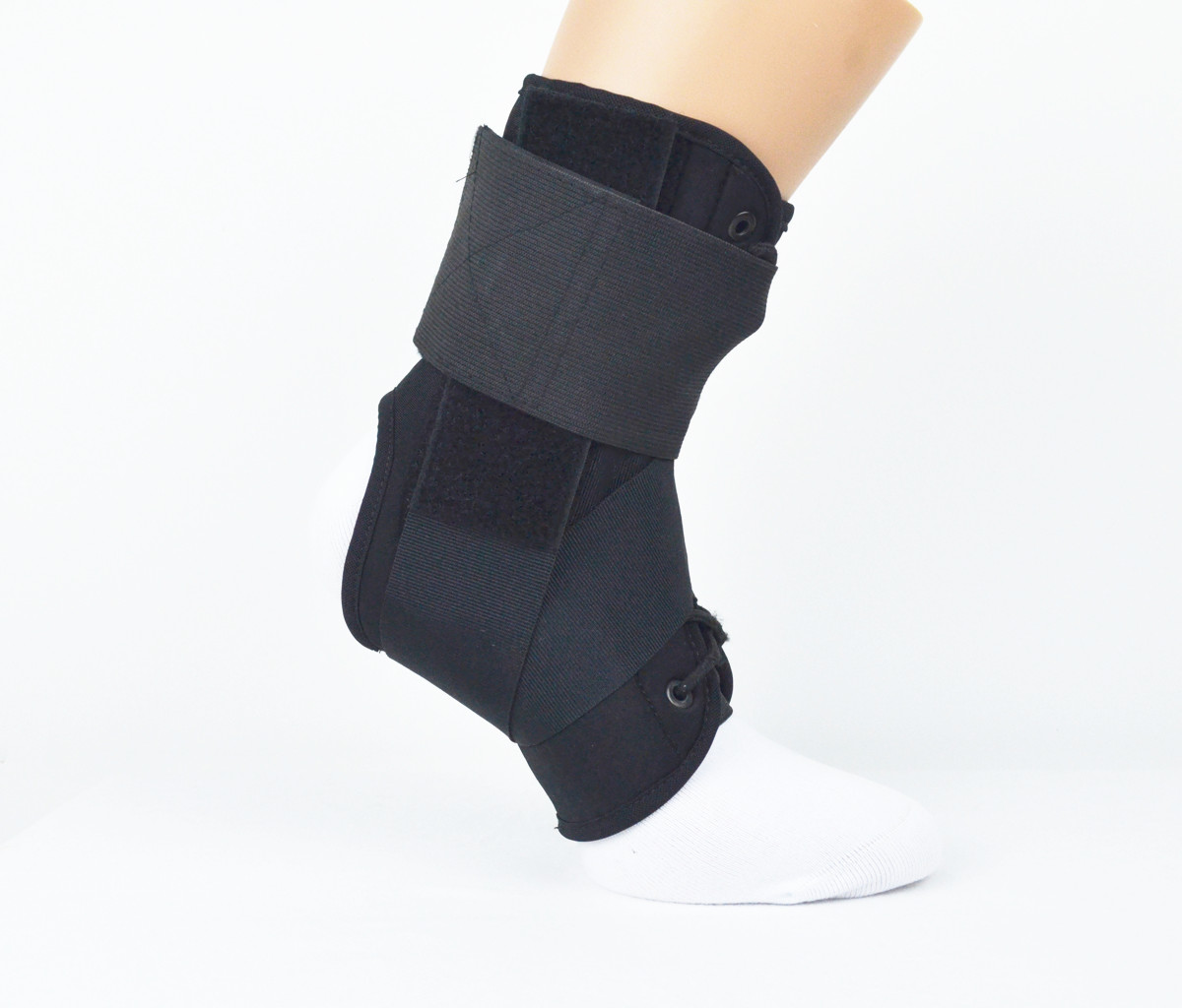 Orthopedic Ankle Brace, Lace up adjustable ankle brace – for Running, Basketball, Injury Recovery, Wholesale & OEM  6143