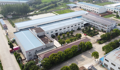 Changqingshu sports goods factory`s panoramic view