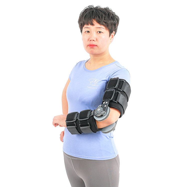 Hinged Elbow Brace Elbow Contracture Orthosis, Shoulder Sling Stabilizer for Post Elbow Brace Stabilizer Splint Arm Injury Recovery Support