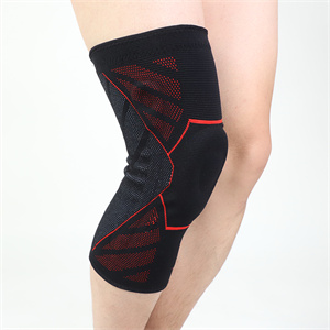 Silicone Knee pad with Spring Stabilizer for Basketball
