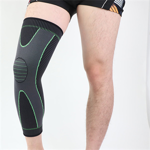 Elastic Nylon Leg Brace for knee Full Leg Knee Brace for Basketball  Anti-Slip & Breathable  7930
