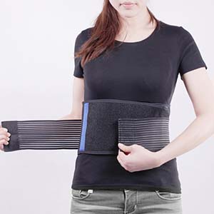 Is the belt useful for lumbar disc herniation?
