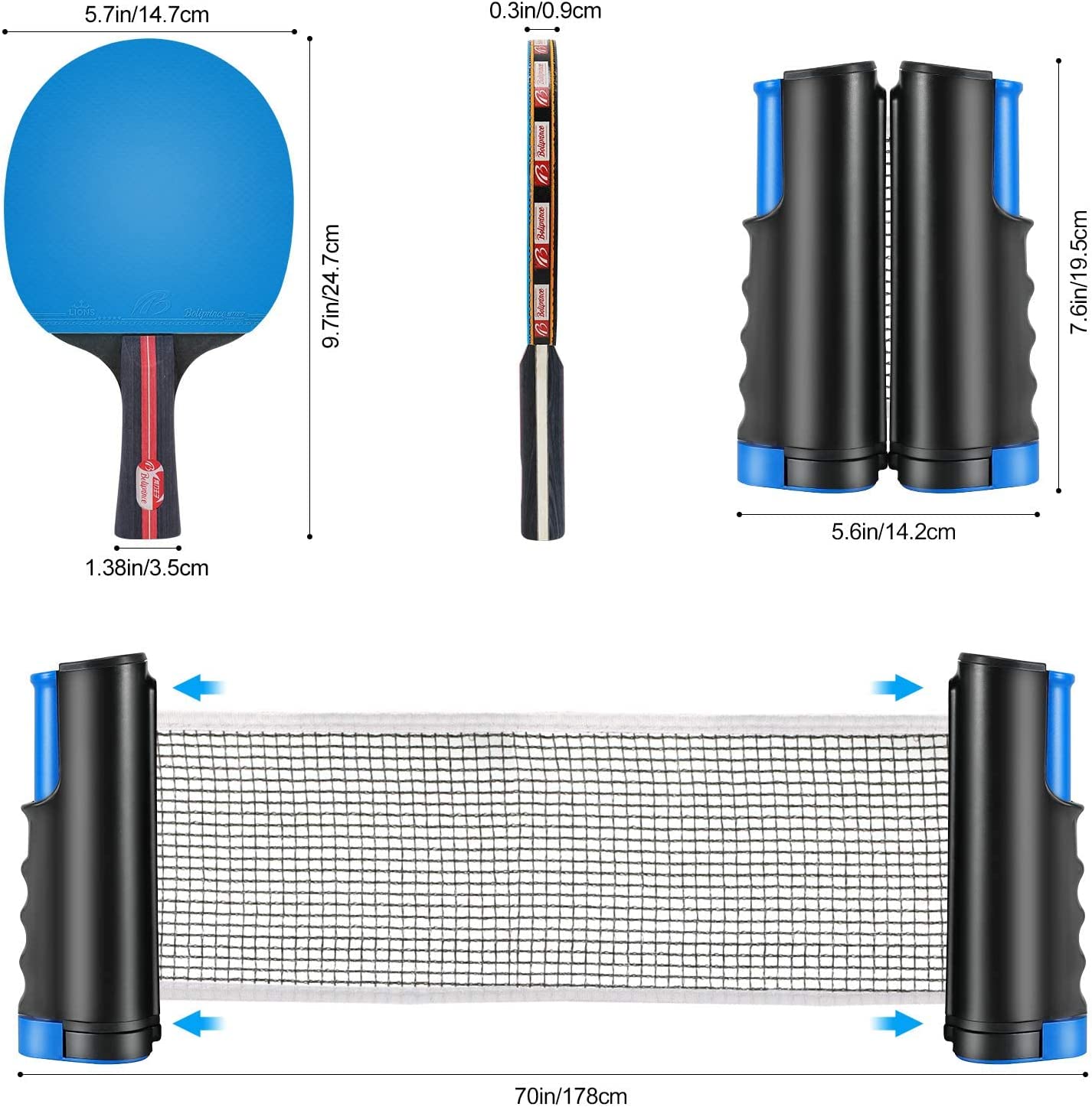 The best ping pong paddle set