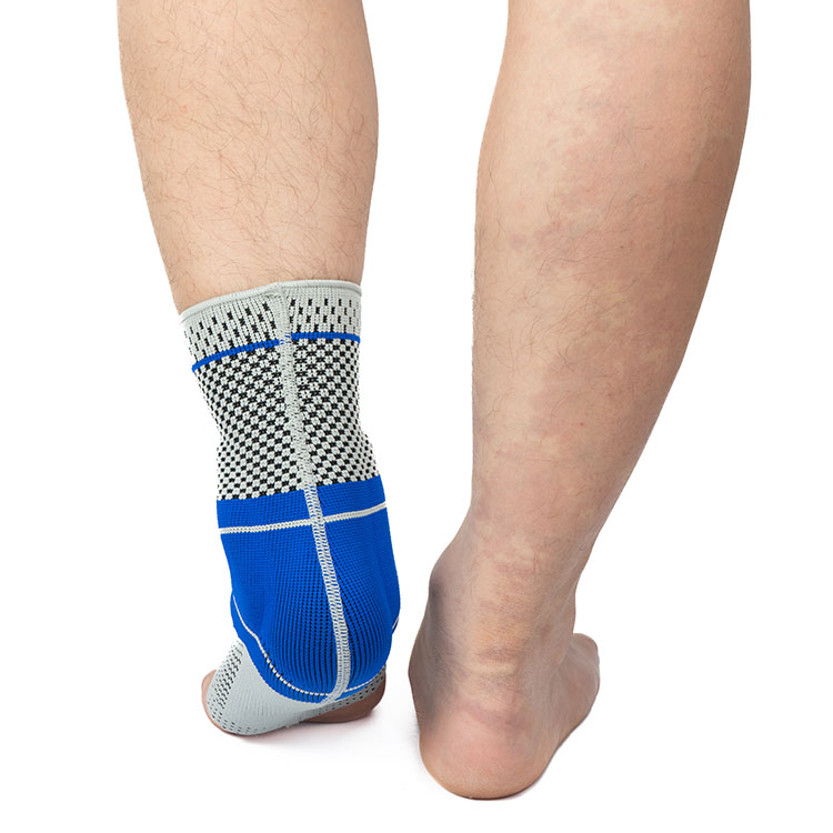 Factory Hot Selling Knitted Ankle Guard with Silica gel Compression ankle Socks 2301