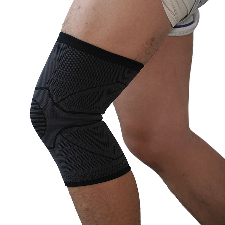 New high quality Breathable Elastic Nylon fitness knee brace wholesale