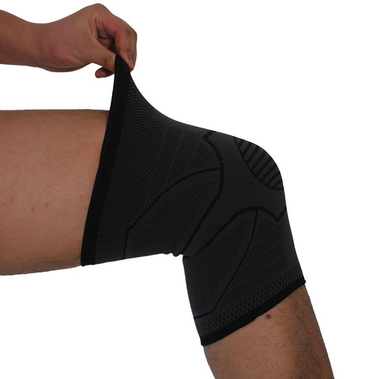 New high quality Breathable Elastic Nylon fitness knee brace wholesale