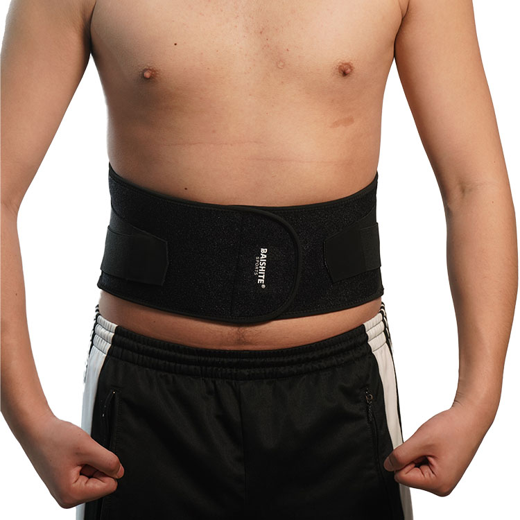 Wholesale Custom Logo breathable strip lumbar brace waist support belt 3827