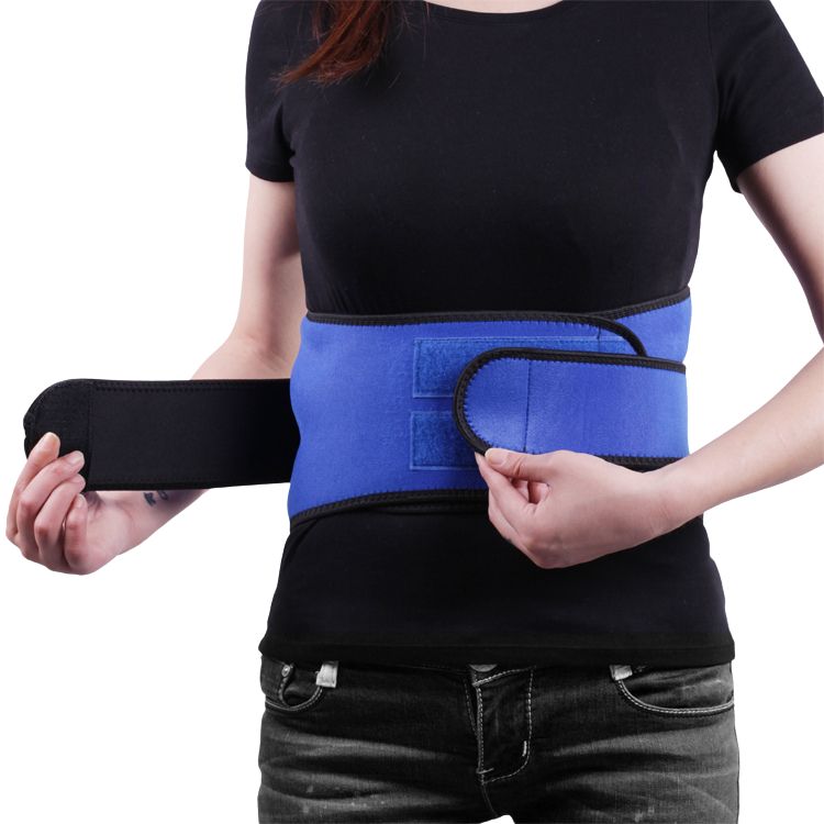 OEM Knitted Elastic lumbar belt Compression waist trimmer belt