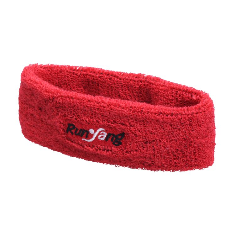 Factory custom logo Elastic cotton Sweat yoga Headbands Non-Slip Headbands for Running