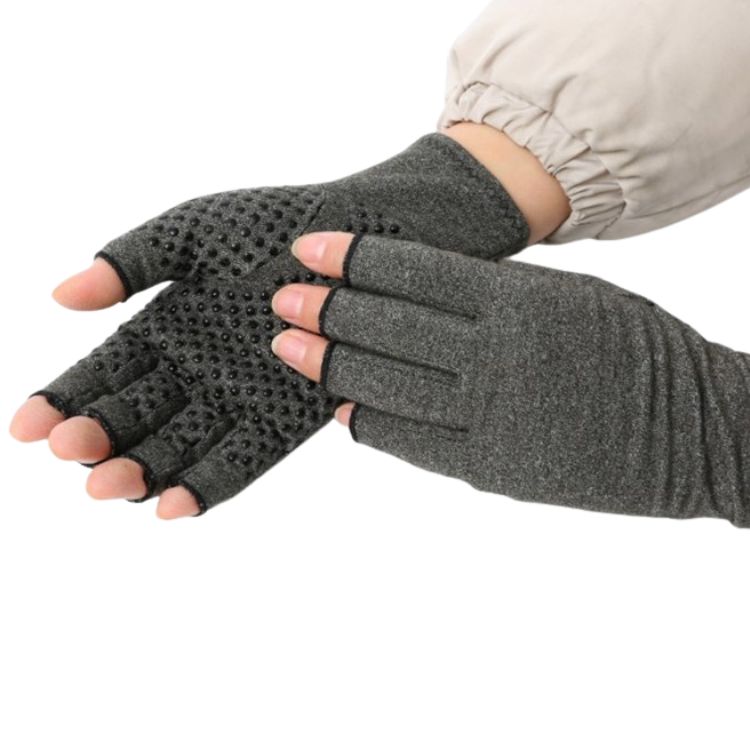 China Manufacture anti-slip cycling riding sport half finger gloves arthritis treatment gloves