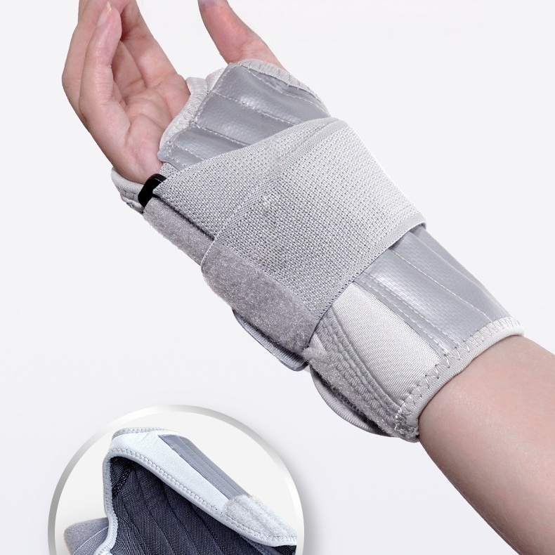 Elastic Wrist Brace with Splint Support - Ideal for Carpal Tunnel, Gym & Typing
