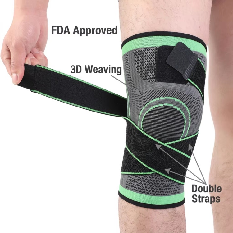 Best selling Wholesale 3D Compression Knee Brace, OEM/ODM Supported