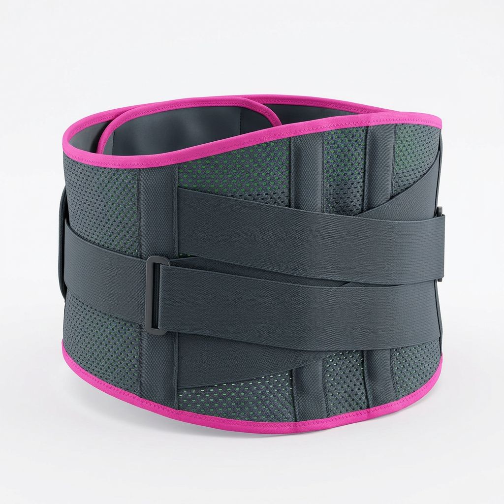 Adjustable Sports Core Support Belt (Model 7201) for Training Protection
